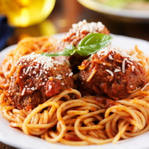 Spaghetti & Meat Balls image