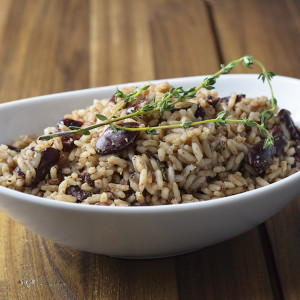 Rice and peas image